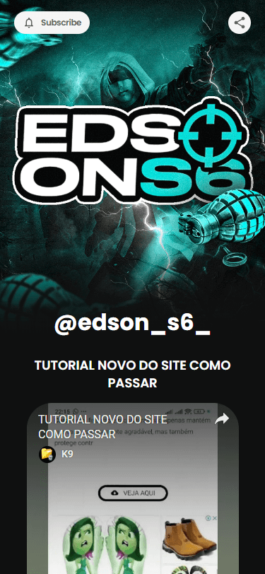 EdsOn's Snipfeed page